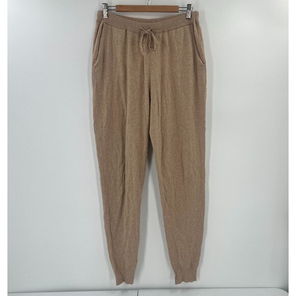 Thirdlove Womens Medium Cotton Blend Beige Lounge Comfy Jogger Pants - Picture 1 of 10